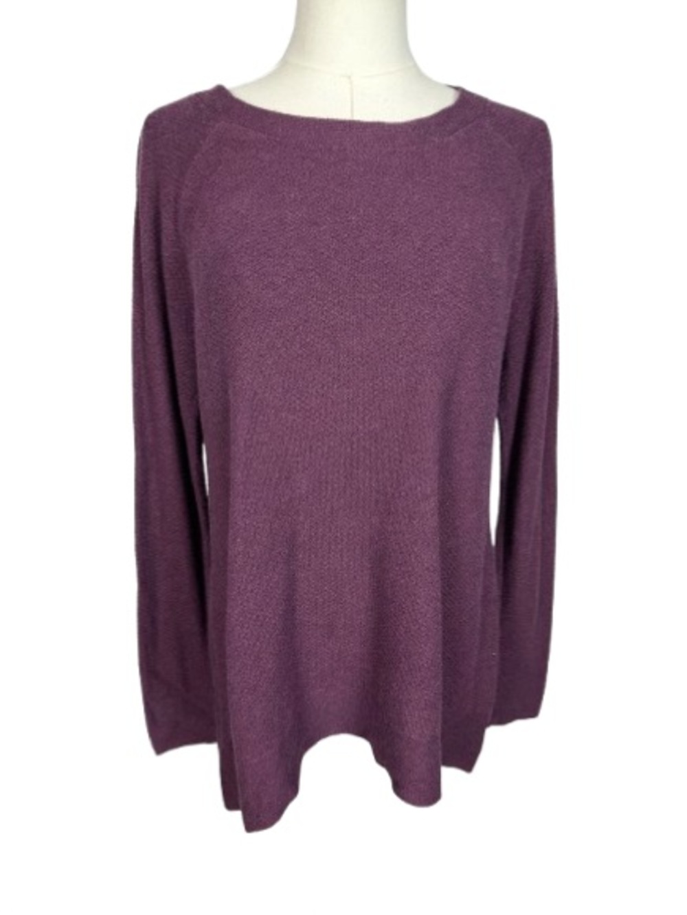 LOFT Plum Crewneck Sweater
